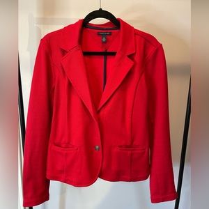 Tommy Hilfiger Red Blazer Jacket. Two pockets